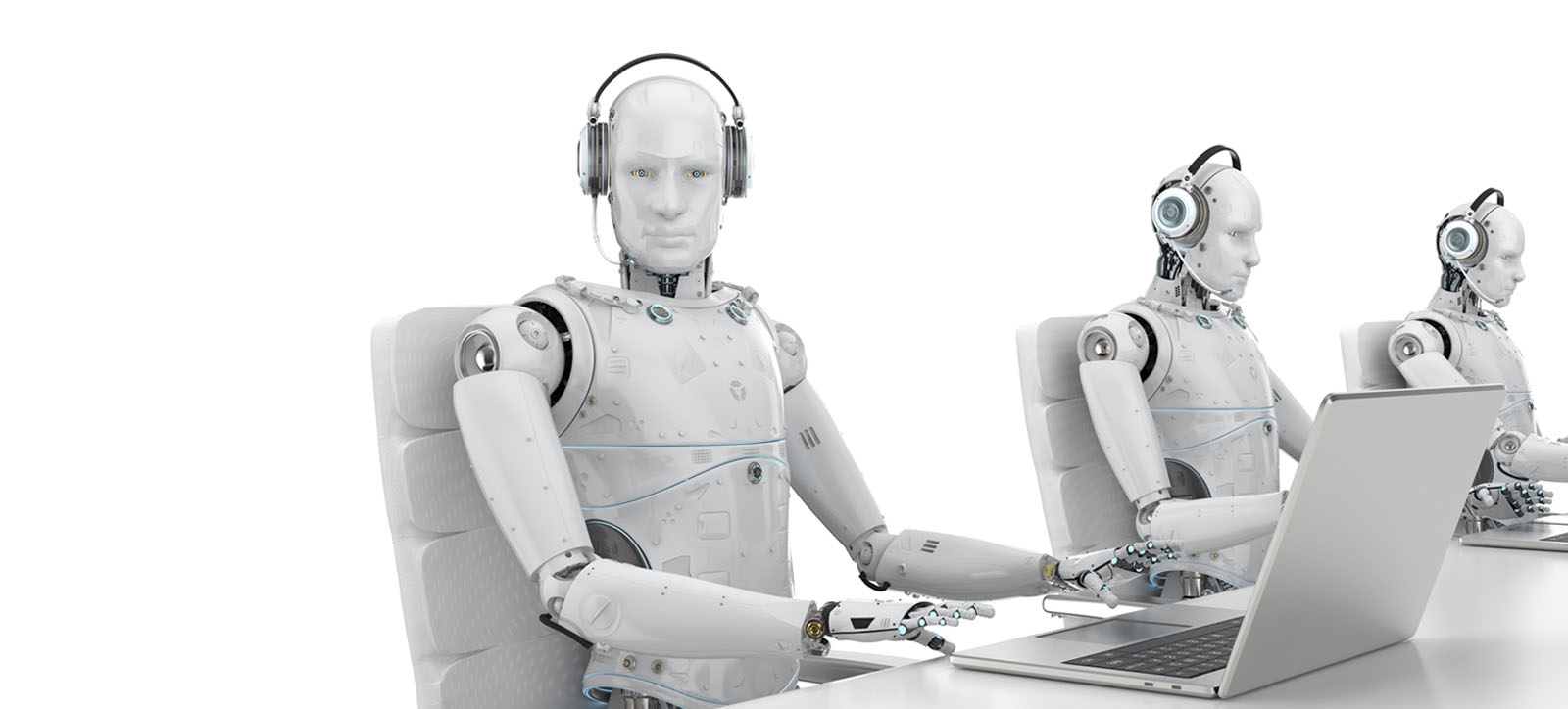 A robot that resembles a human in appearance. A robot that resembles a human in appearance.